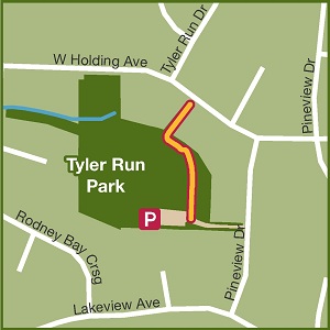 Tyler Run Greenway Map