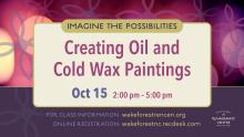 Creative Oil & Cold Wax Paintings Workshop