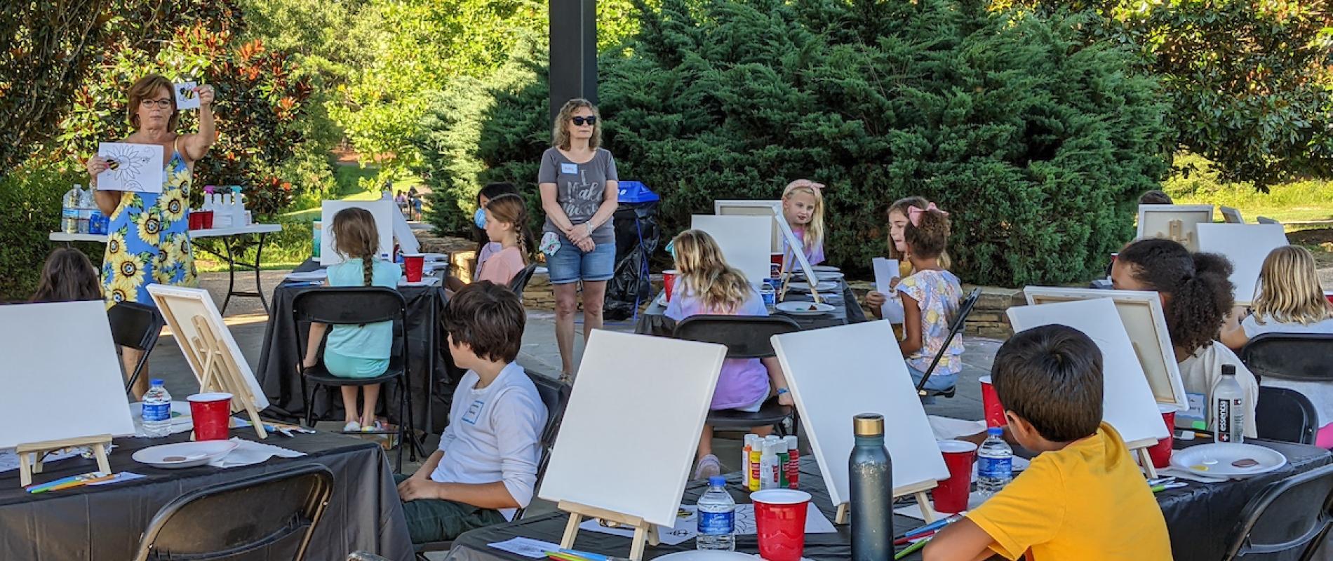 Art in the Park Painting Class